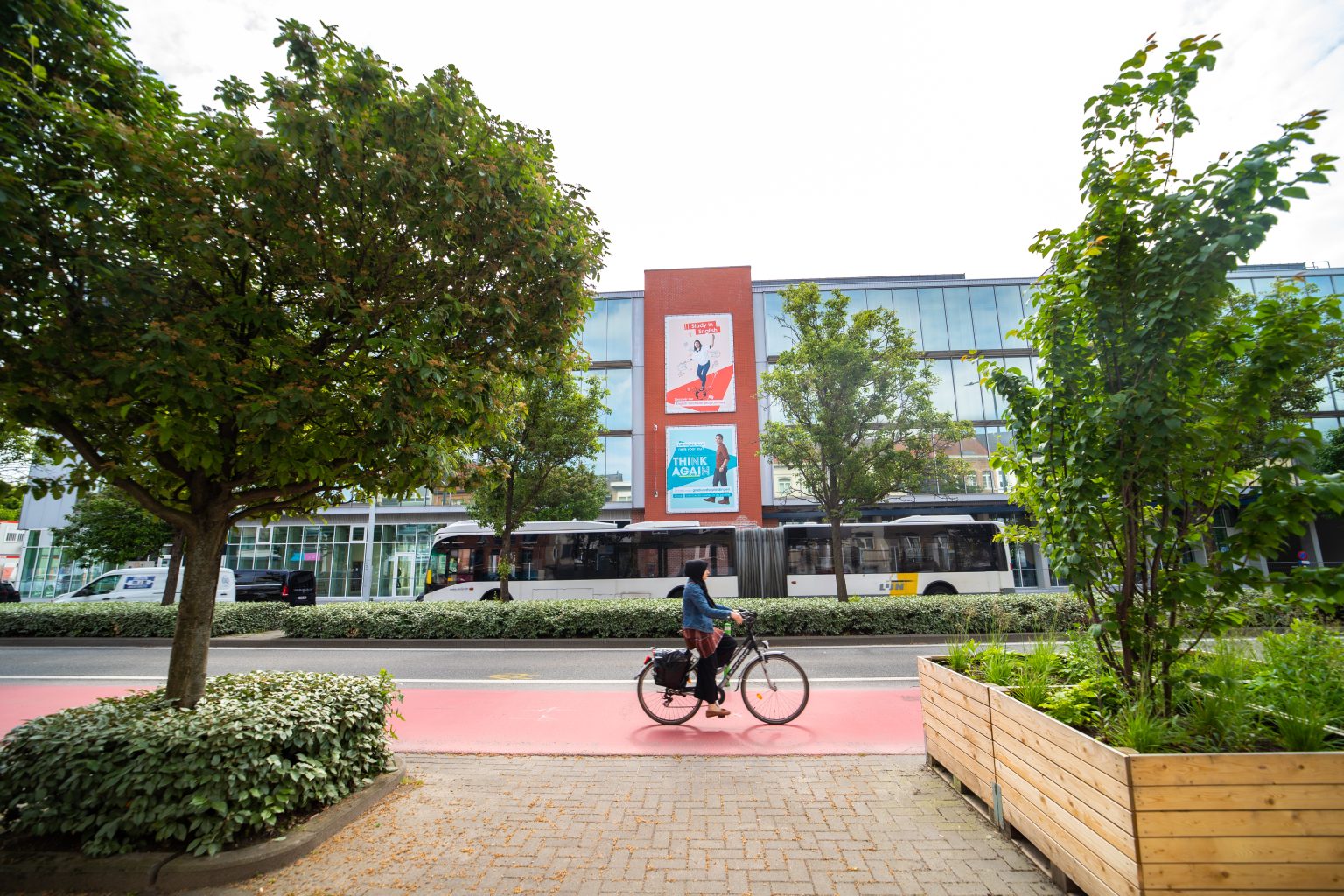 Fietsen aan Zandpoortvest