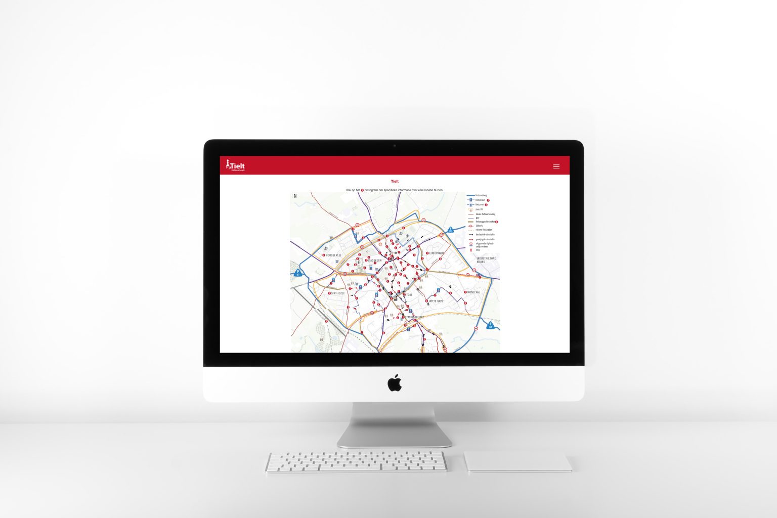 iMac Website Mockup